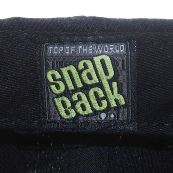 Top of the World Carolina Tar Heels Abstract Brim Snapback Hat Black / Blue OS - Picture 8 of 8